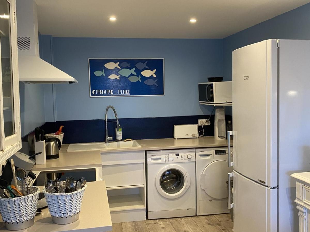 Grand Duplex En Front De Mer Avec 3 Chambres, Animaux Acceptes, Equipements Complets, Cabourg - Fr-1-487-321 エクステリア 写真